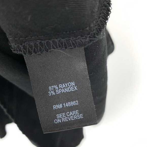 Torrid Boho Peasant Dress Womens Size 0X Black Long Sleeve Tie Waist - Picture 6 of 6